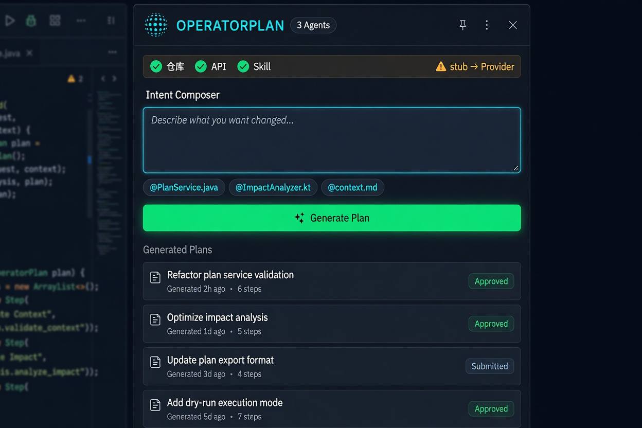 OperatorPlan Composer