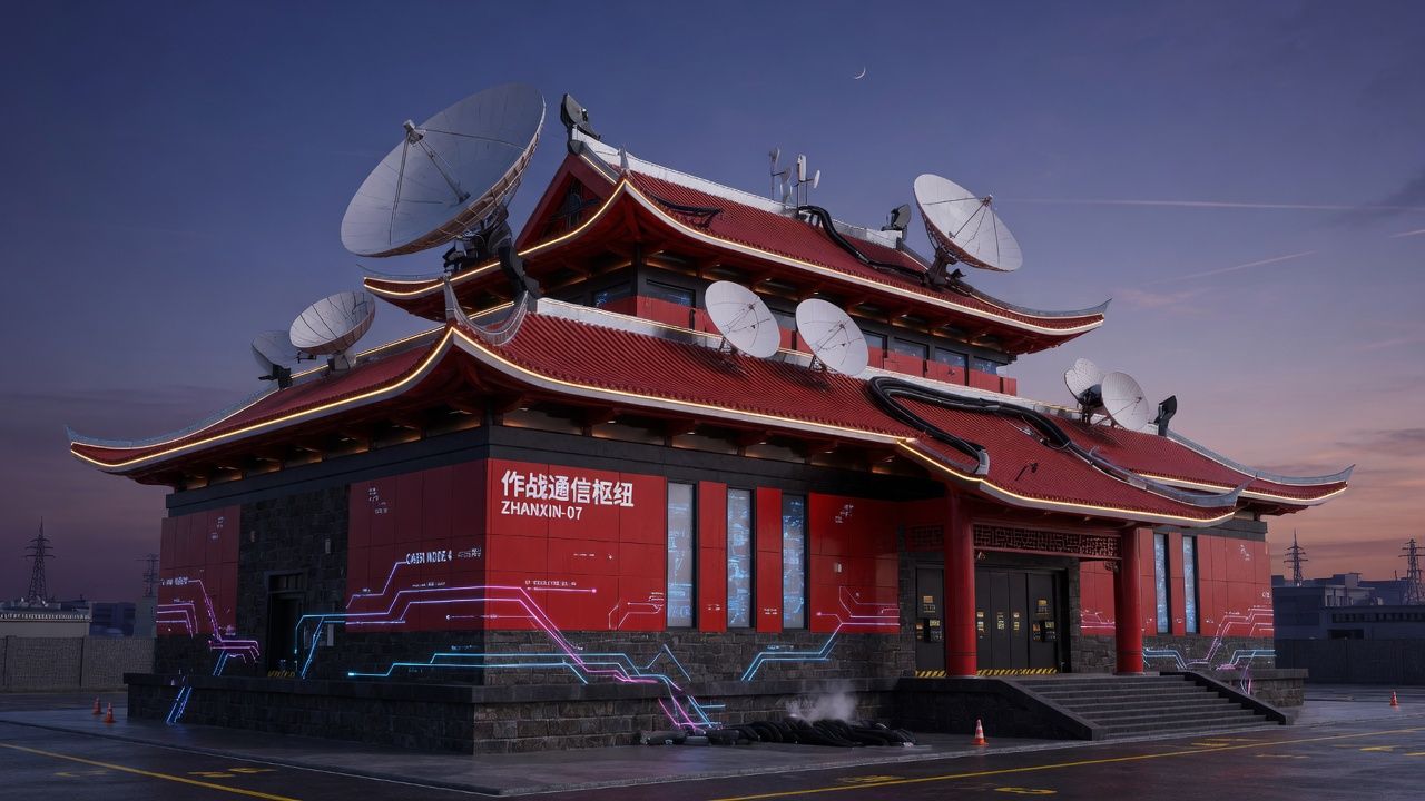 概念视觉 · 作战通信枢纽