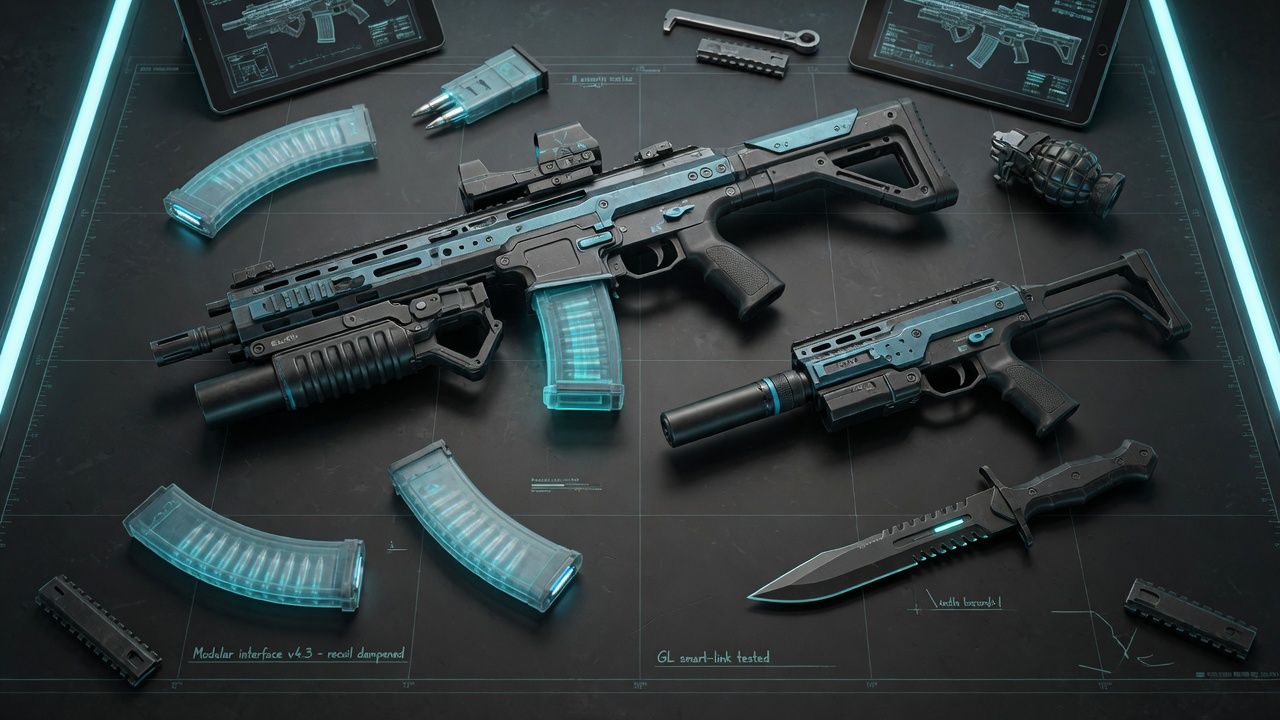 概念视觉 · 单兵作战武器组