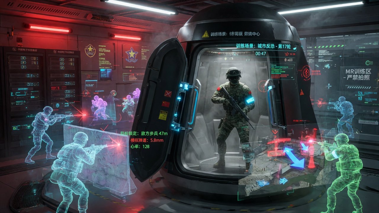 概念视觉 · 混合现实训练舱
