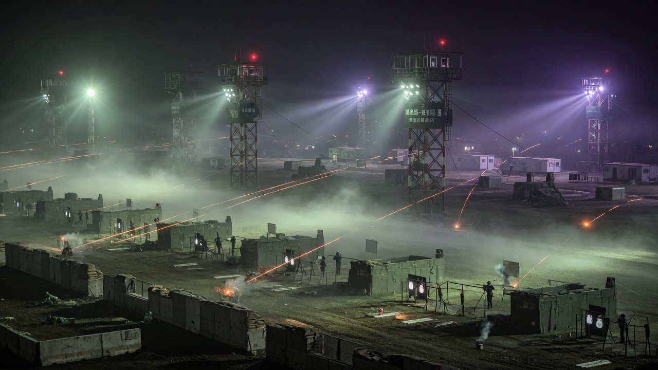 概念视觉 · 夜训场